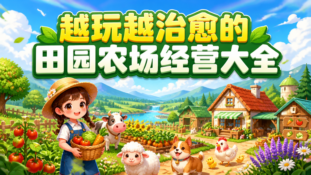 越玩越治愈的田园农场经营大全