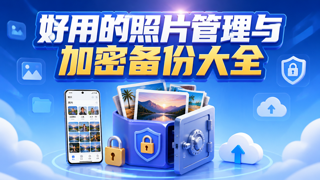 好用的照片管理与加密备份大全