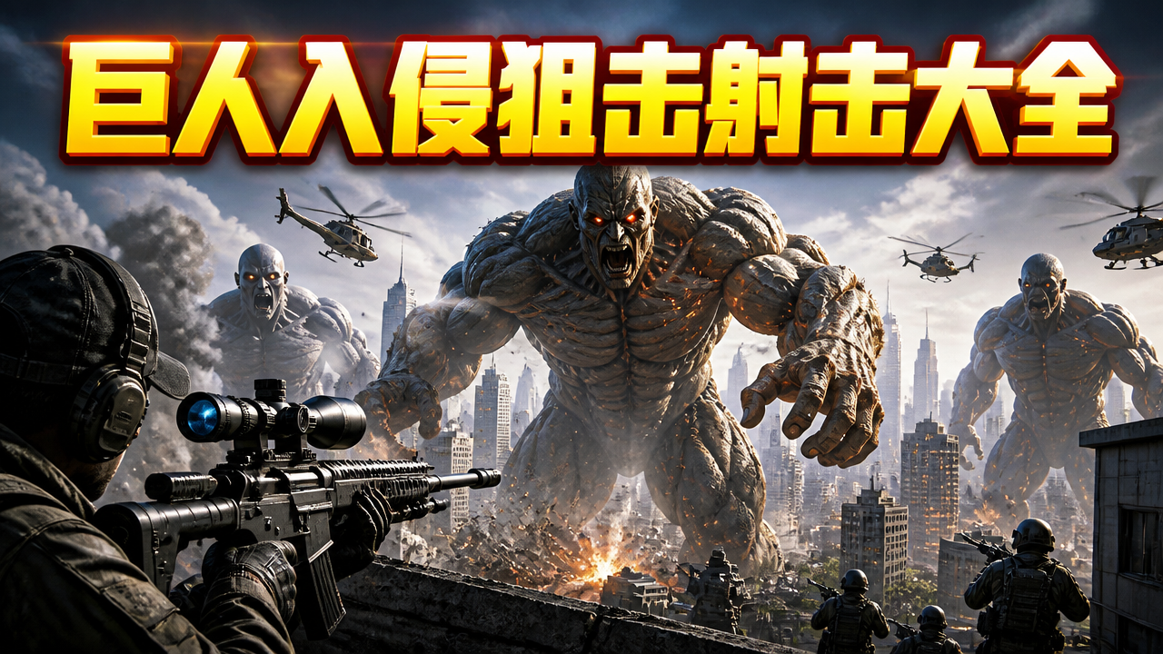 巨人入侵狙击射击大全