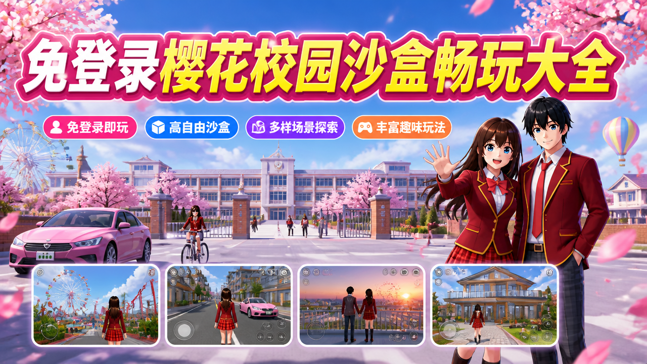 免登录樱花校园沙盒畅玩大全