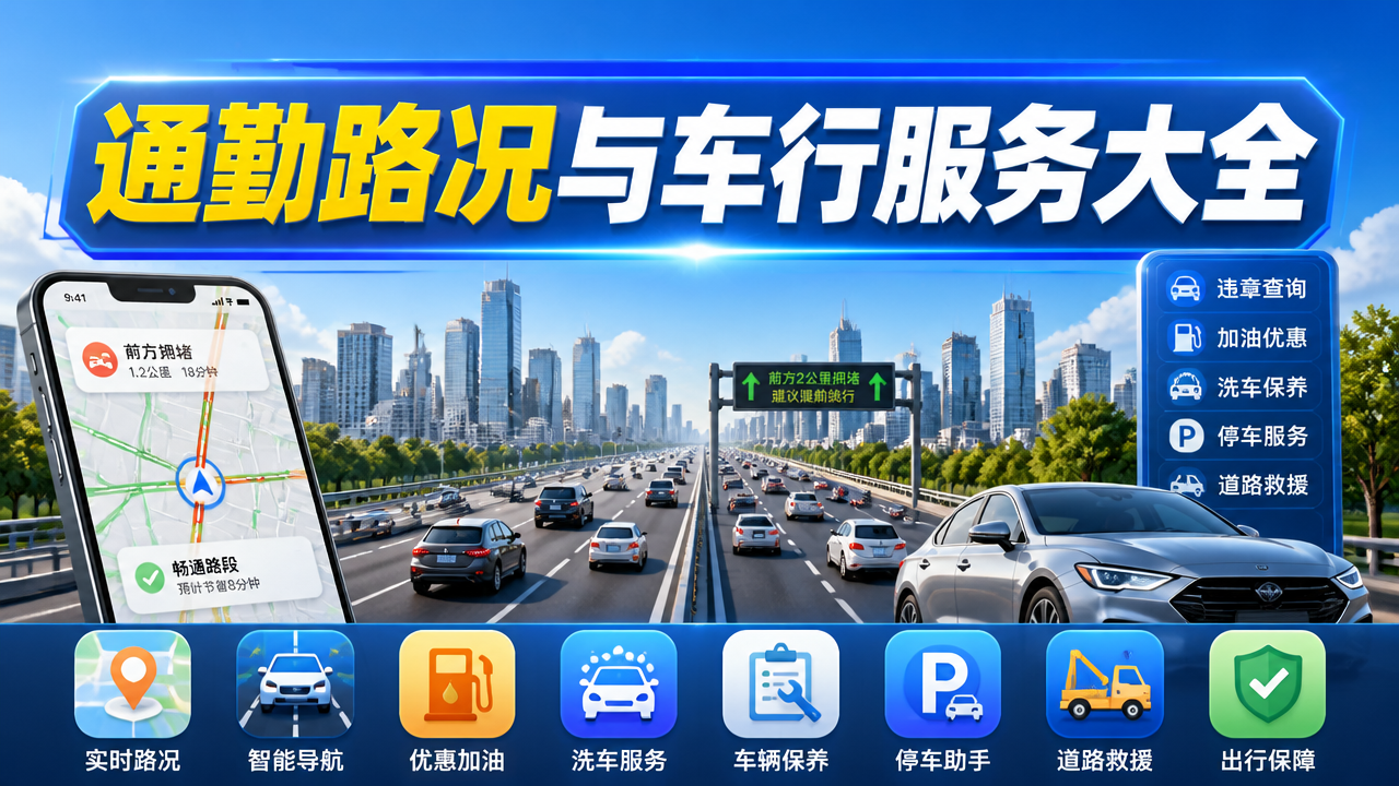 通勤路况与车行服务大全