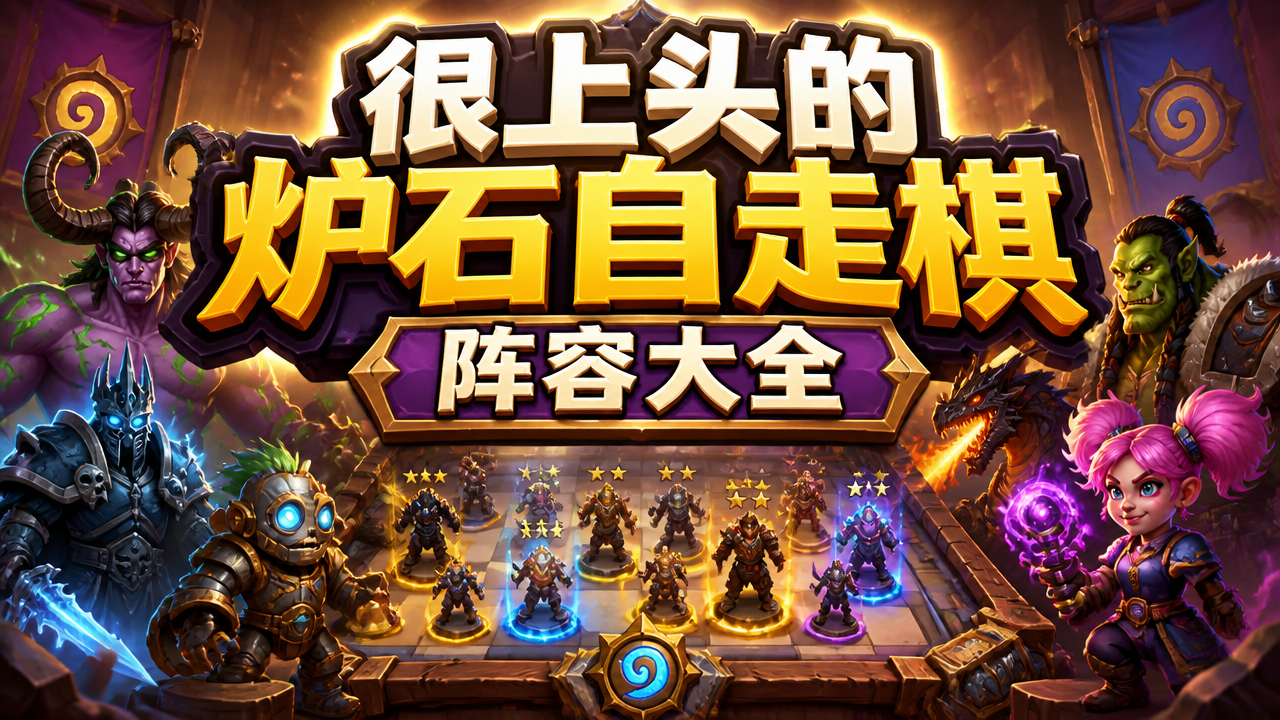 很上头的炉石自走棋阵容大全