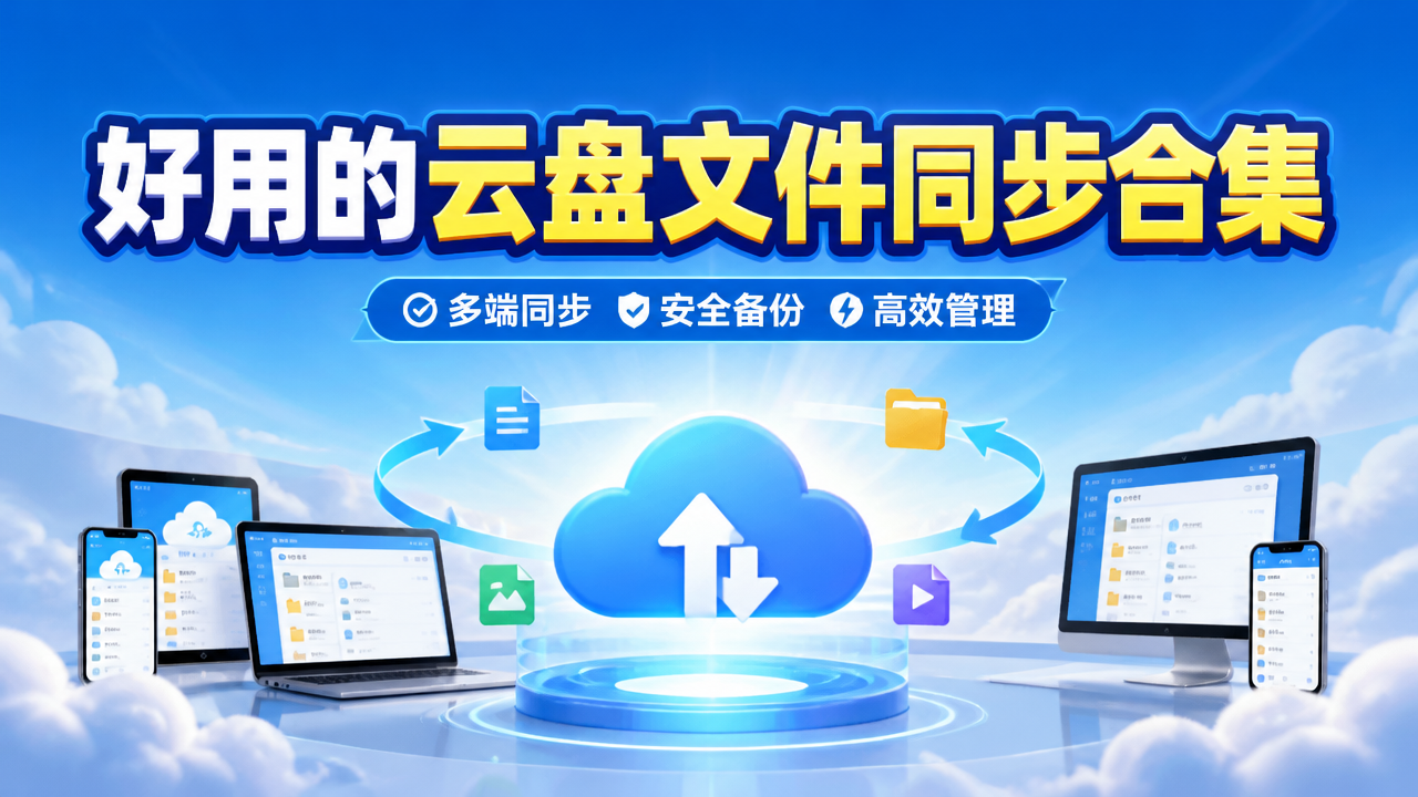 好用的云盘文件同步合集