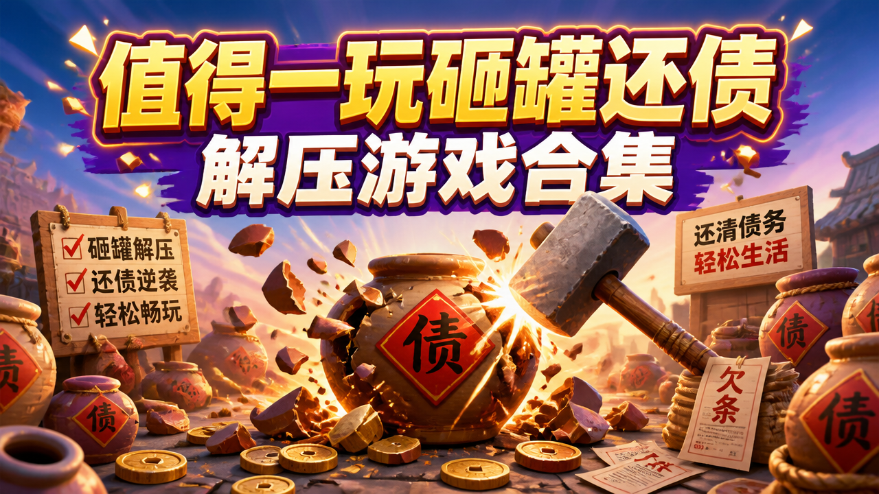 值得一玩砸罐还债解压游戏合集