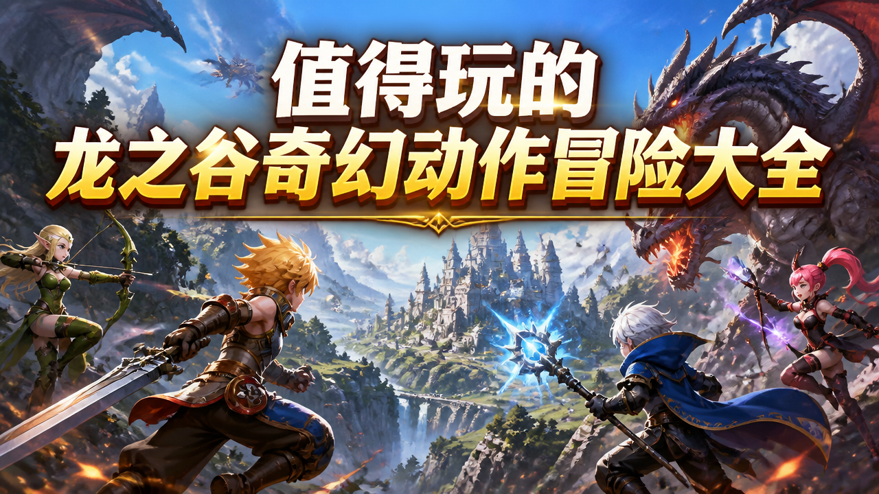 值得玩的龙之谷奇幻动作冒险大全