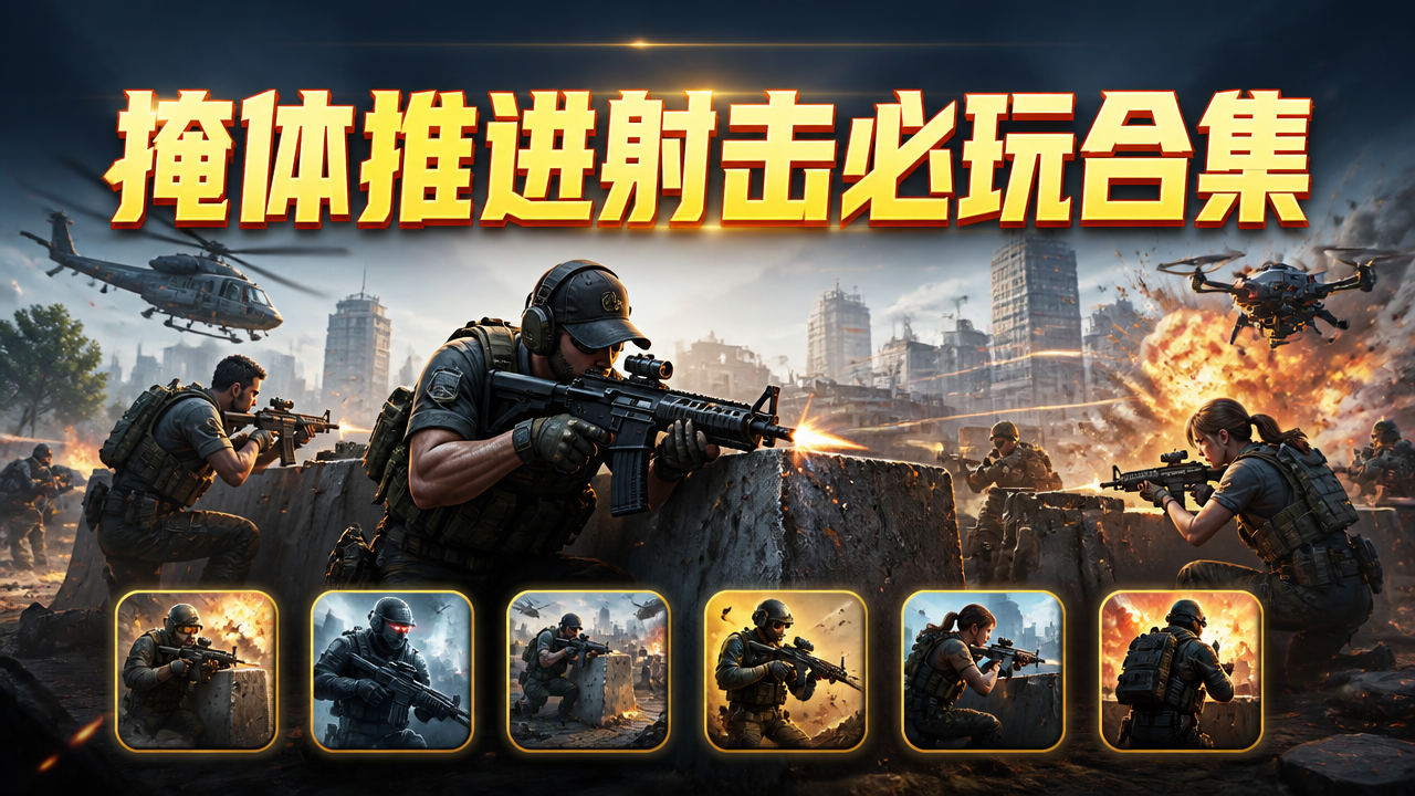 掩体推进射击必玩合集