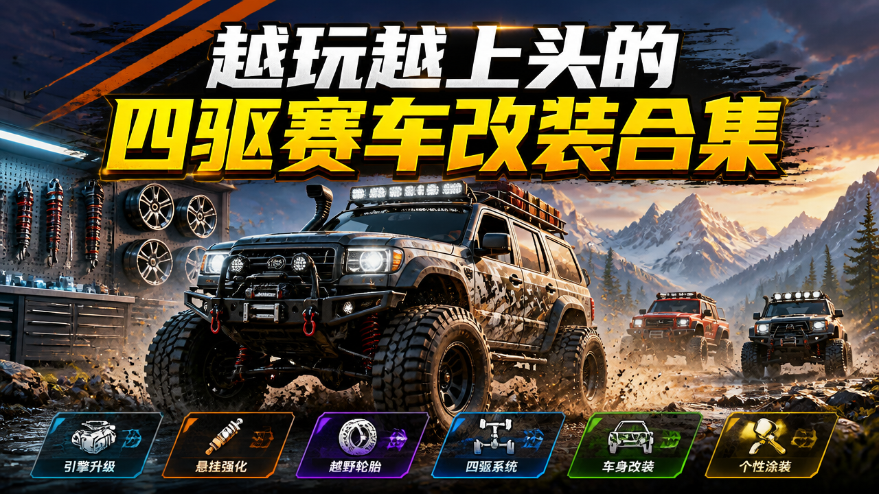 越玩越上头的四驱赛车改装合集