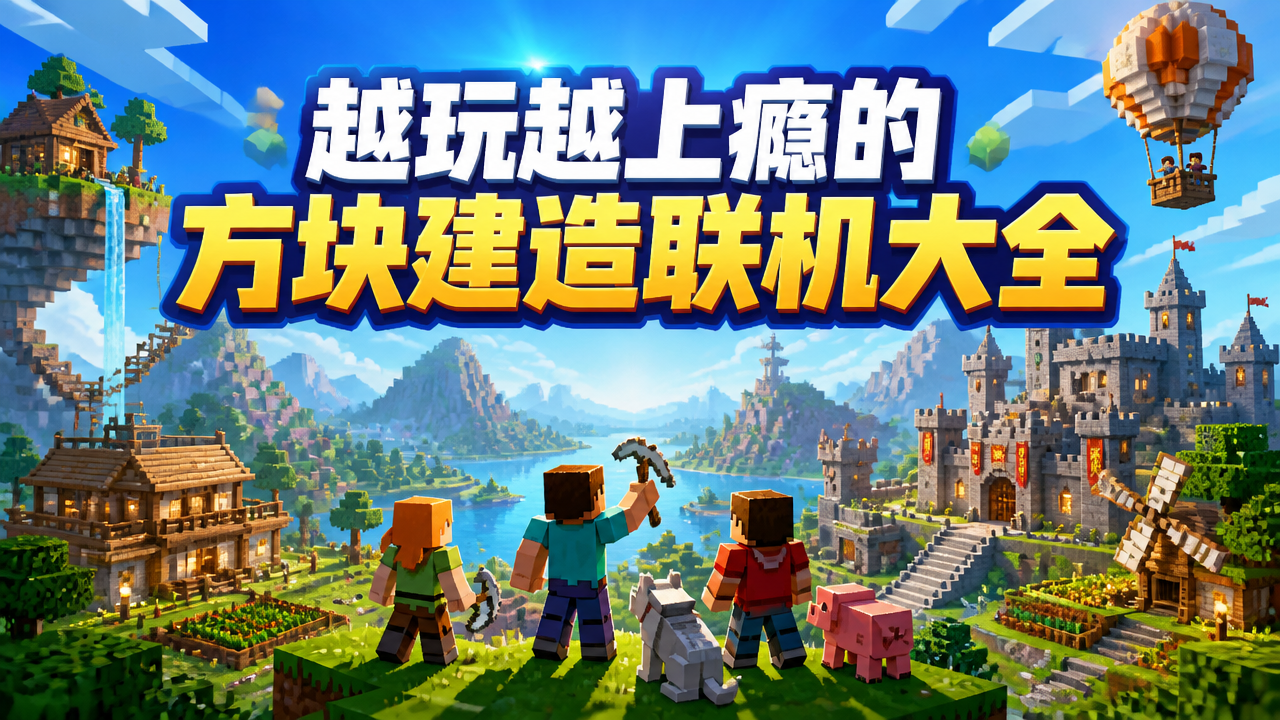 越玩越上瘾的方块建造联机大全