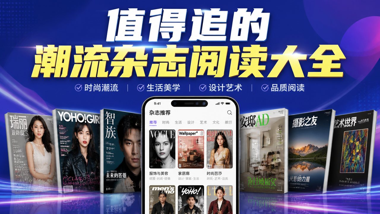 值得追的潮流杂志阅读大全
