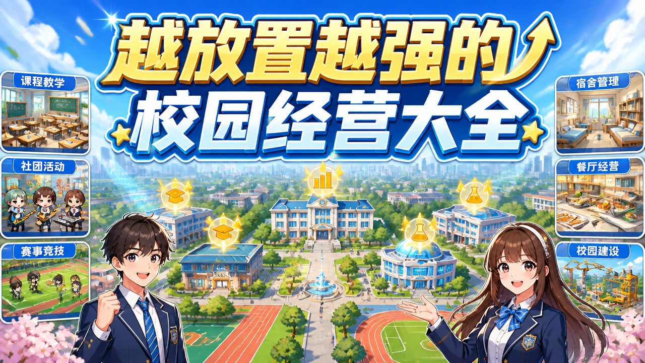 越放置越强的校园经营大全