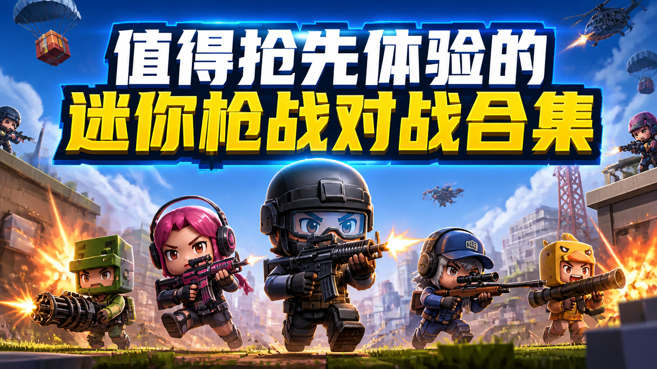 值得抢先体验的迷你枪战对战合集