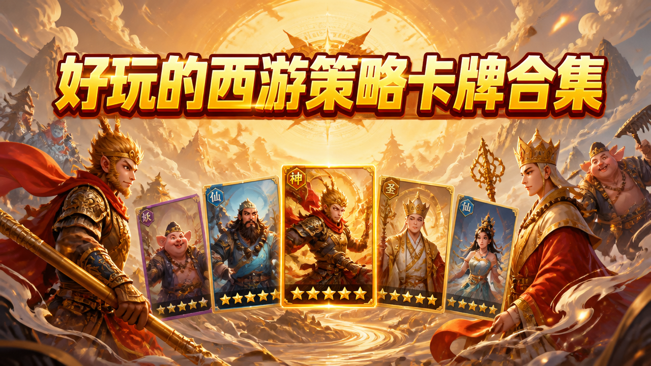 好玩的西游策略卡牌合集