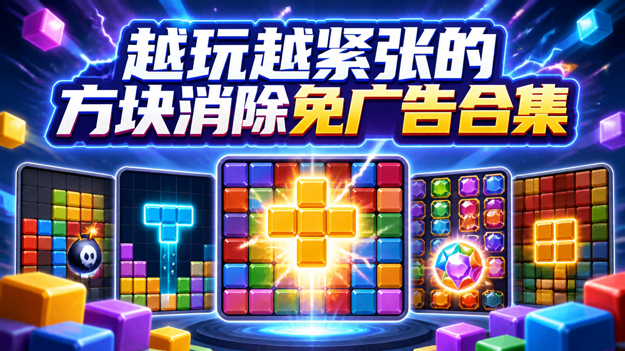 越玩越紧张的方块消除免广告合集