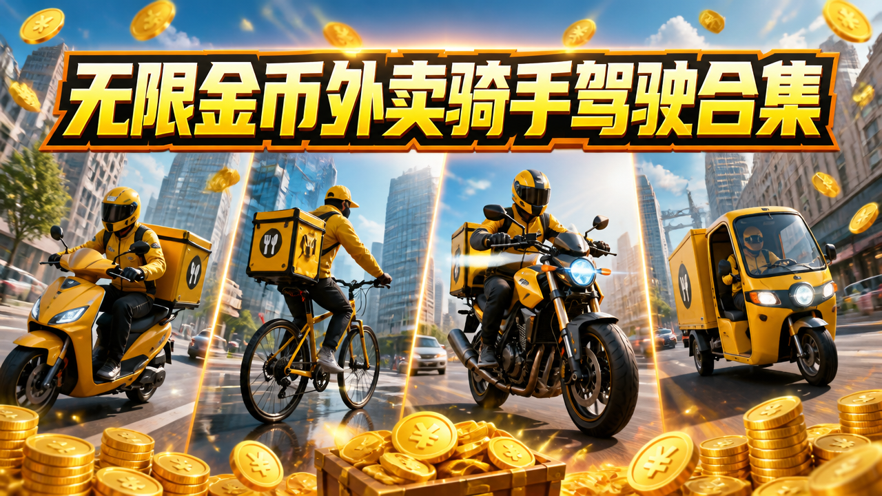 无限金币外卖骑手驾驶合集
