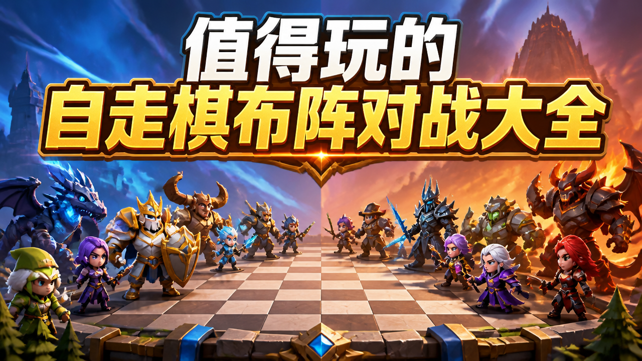 值得玩的自走棋布阵对战大全