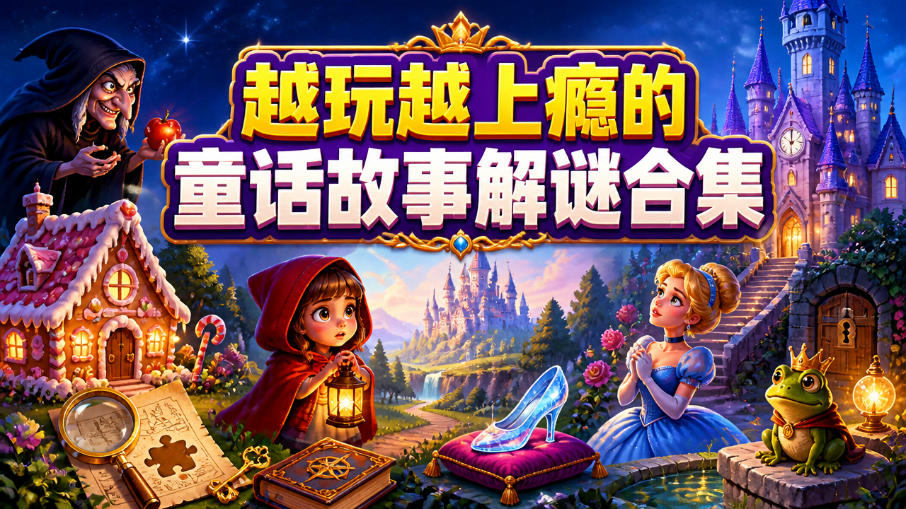 越玩越上瘾的童话故事解谜合集