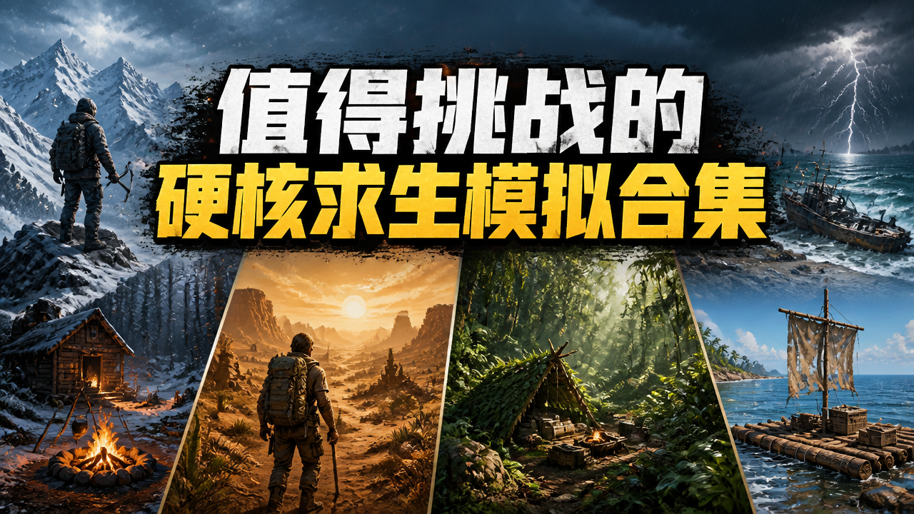 值得挑战的硬核求生模拟合集