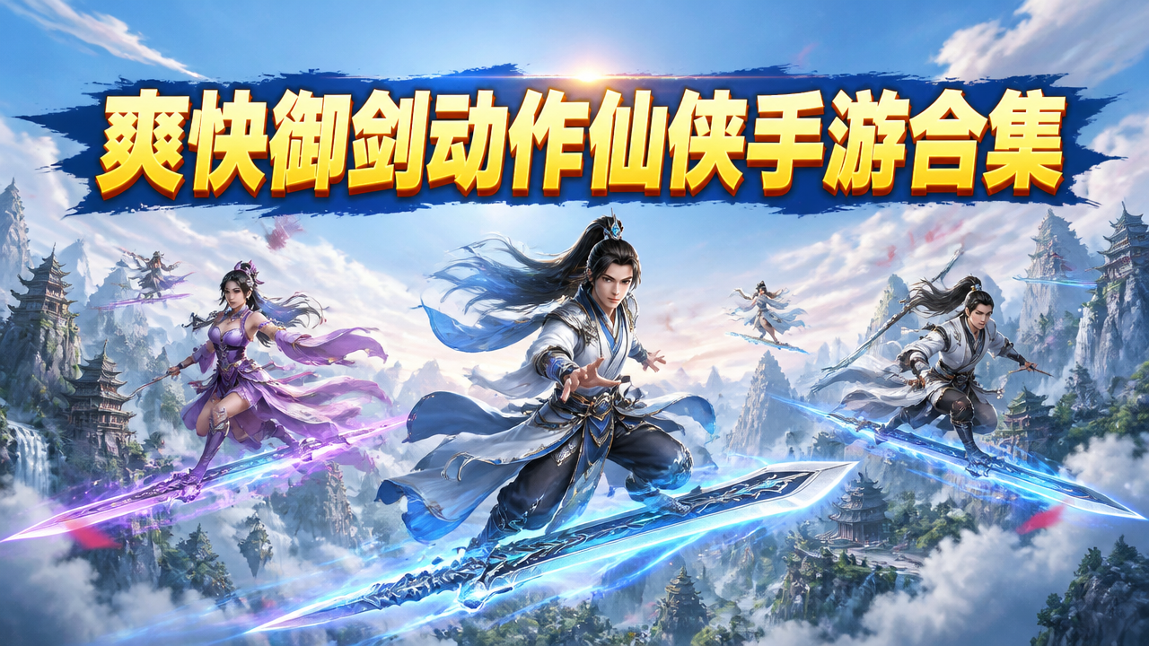 爽快御剑动作仙侠手游合集