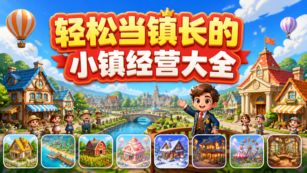 轻松当镇长的小镇经营大全