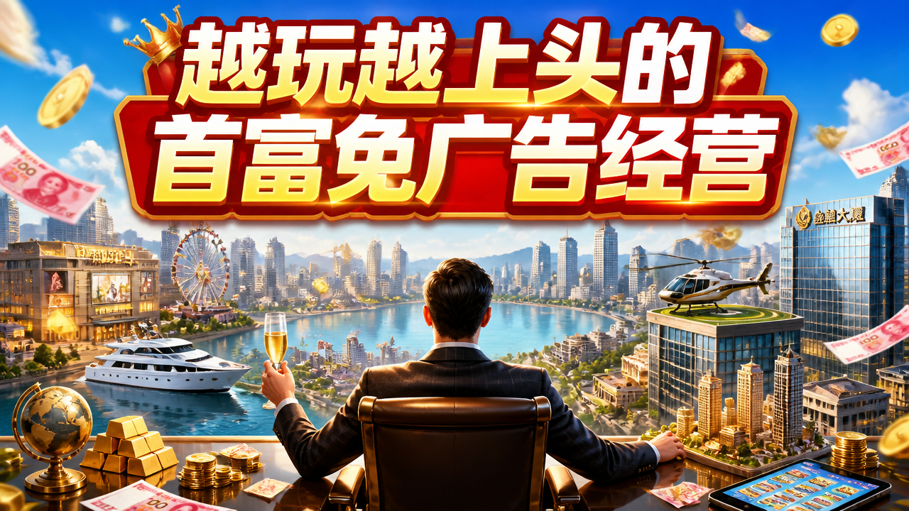 越玩越上头的首富免广告经营