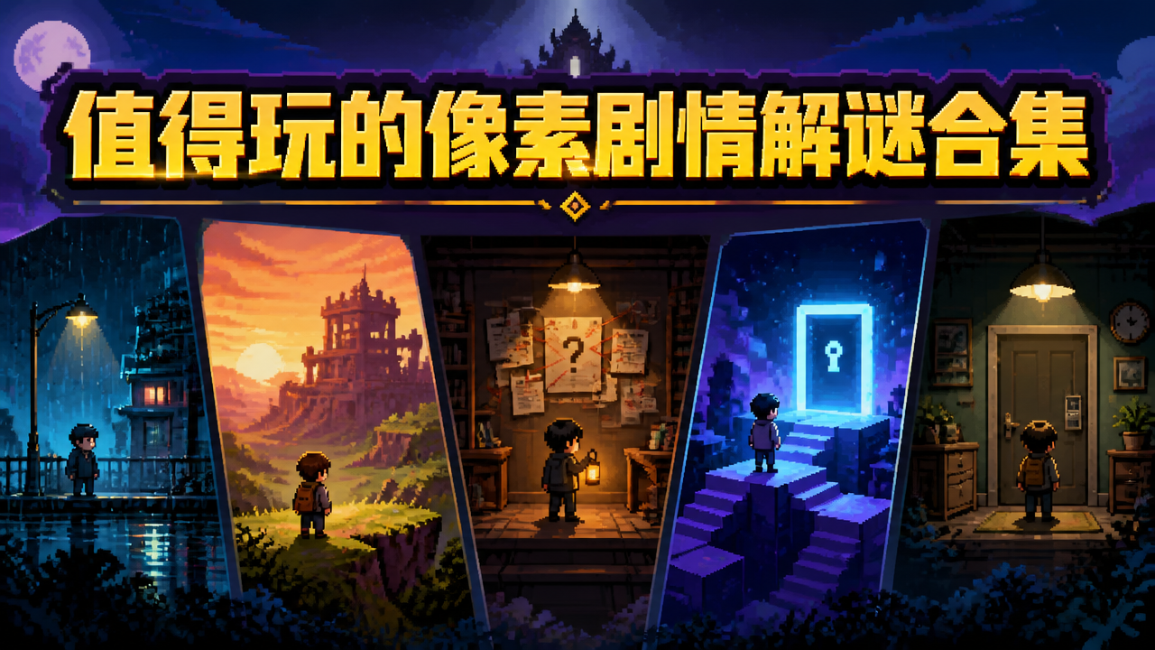 值得玩的像素剧情解谜合集