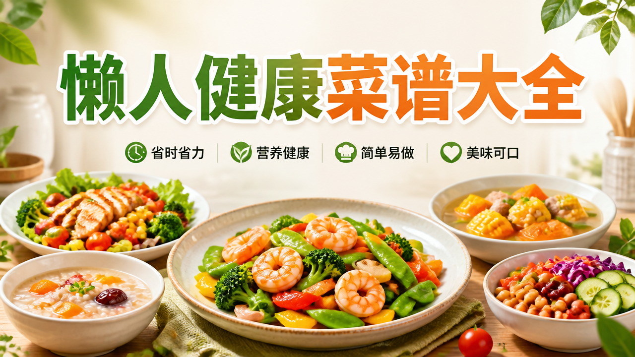 懒人健康菜谱大全
