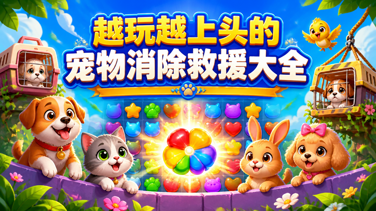 越玩越上头的宠物消除救援大全