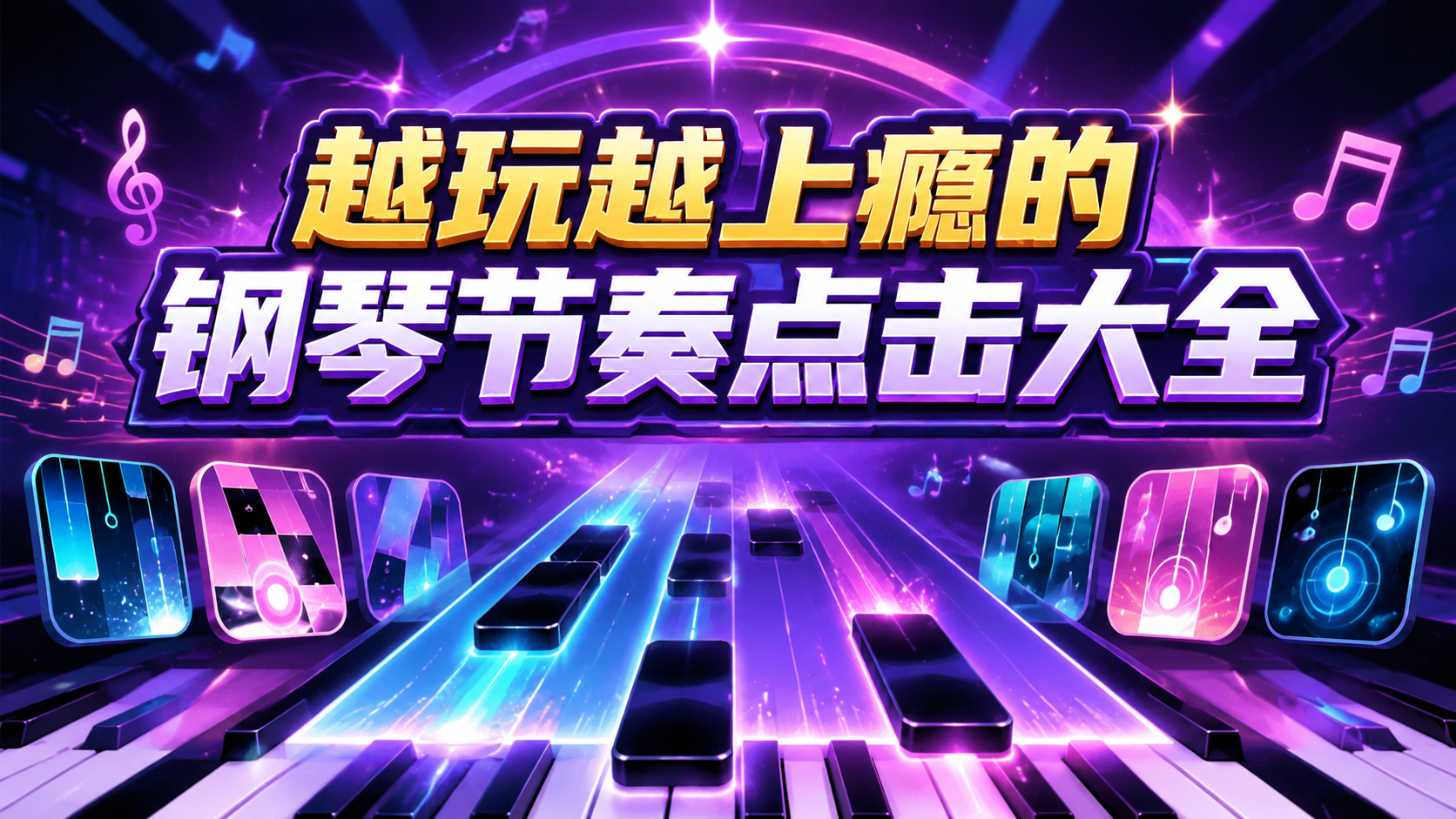 越玩越上瘾的钢琴节奏点击大全