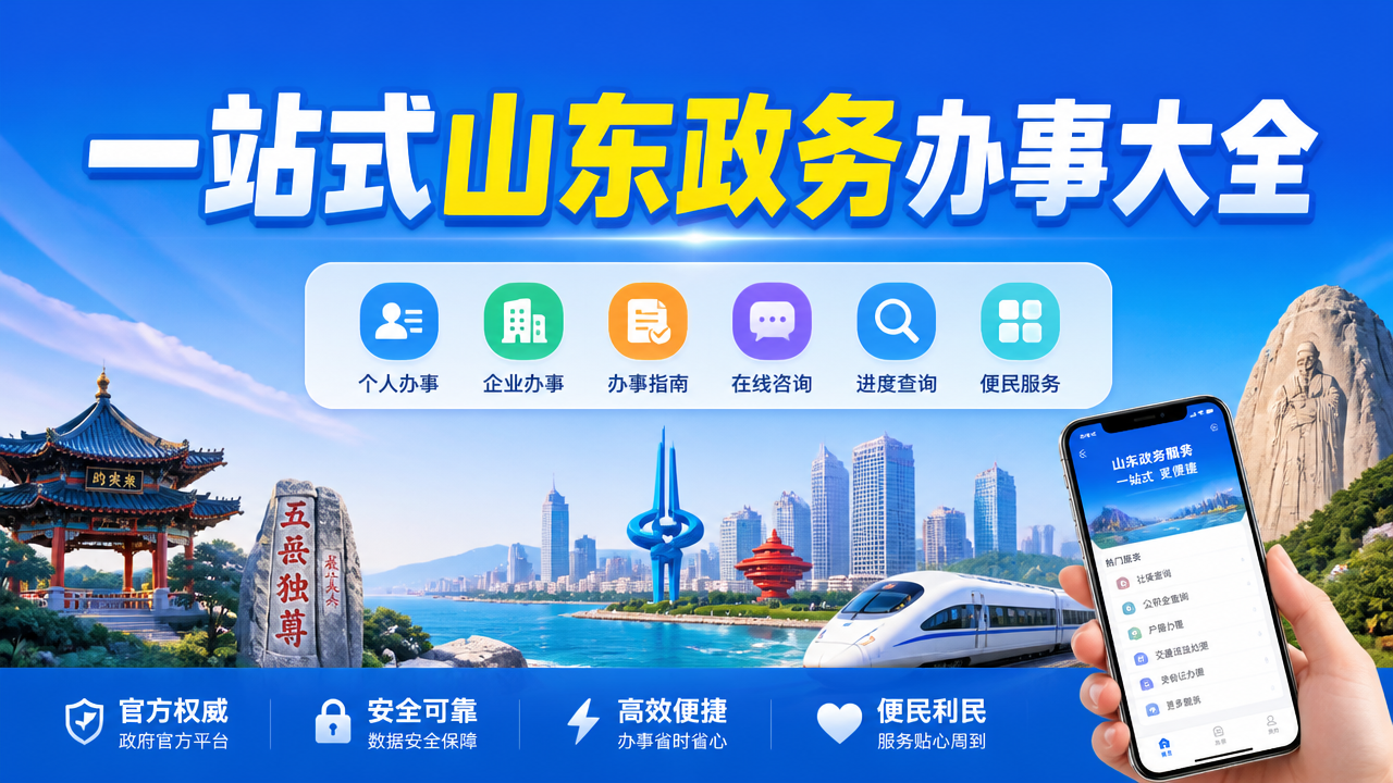 一站式山东政务办事大全