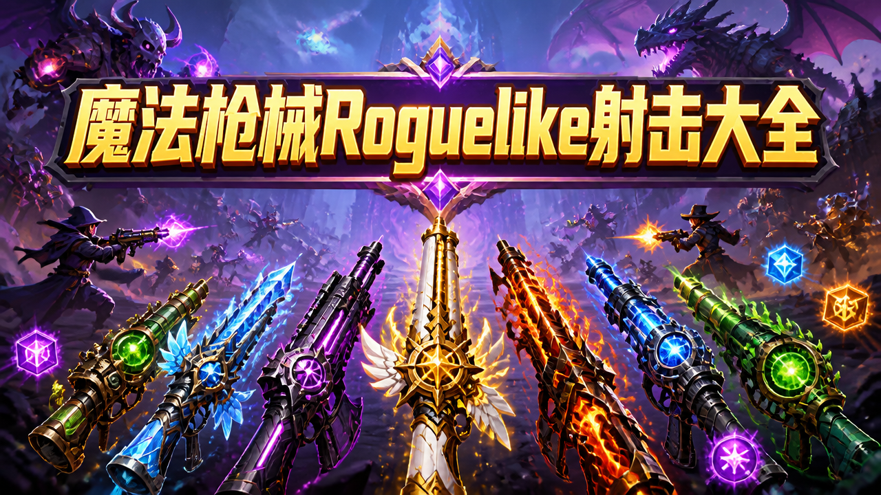 魔法枪械Roguelike射击大全