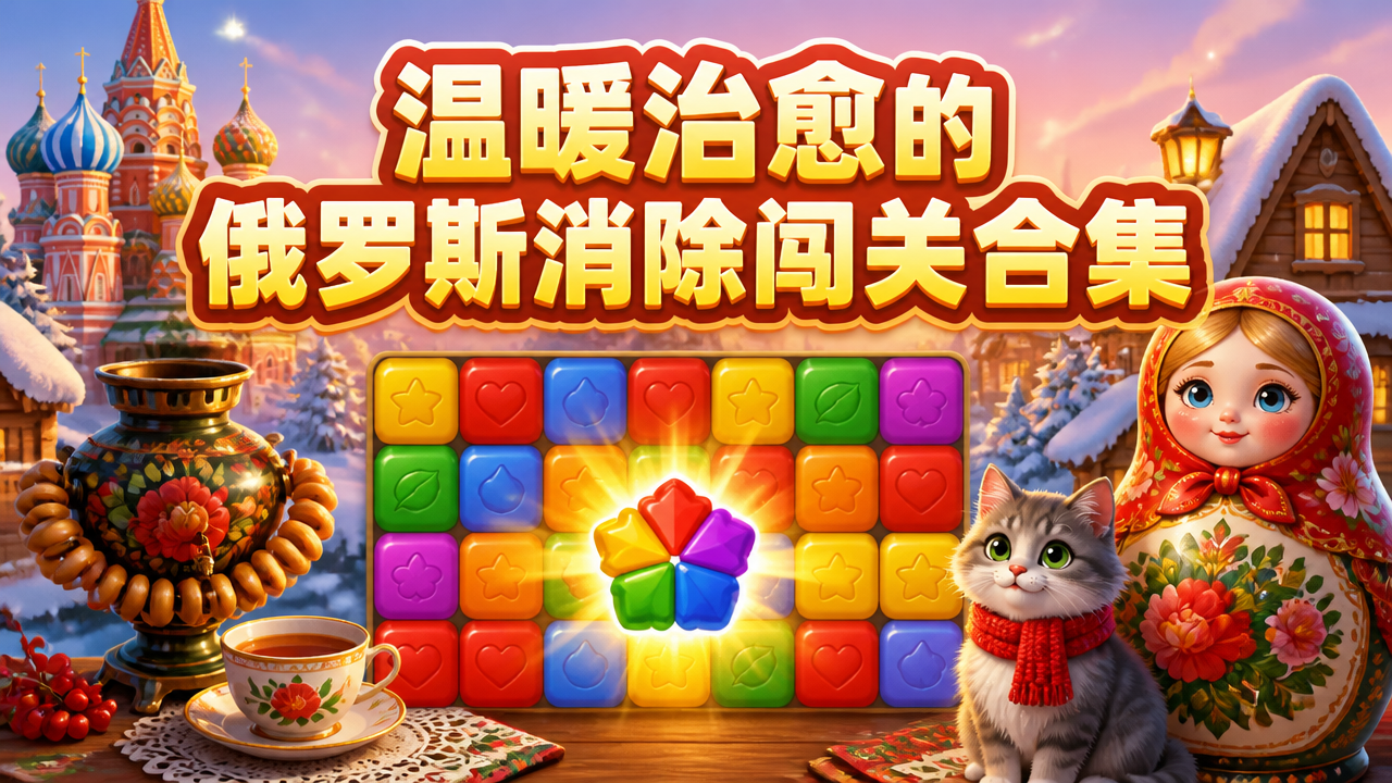 温暖治愈的俄罗斯消除闯关合集