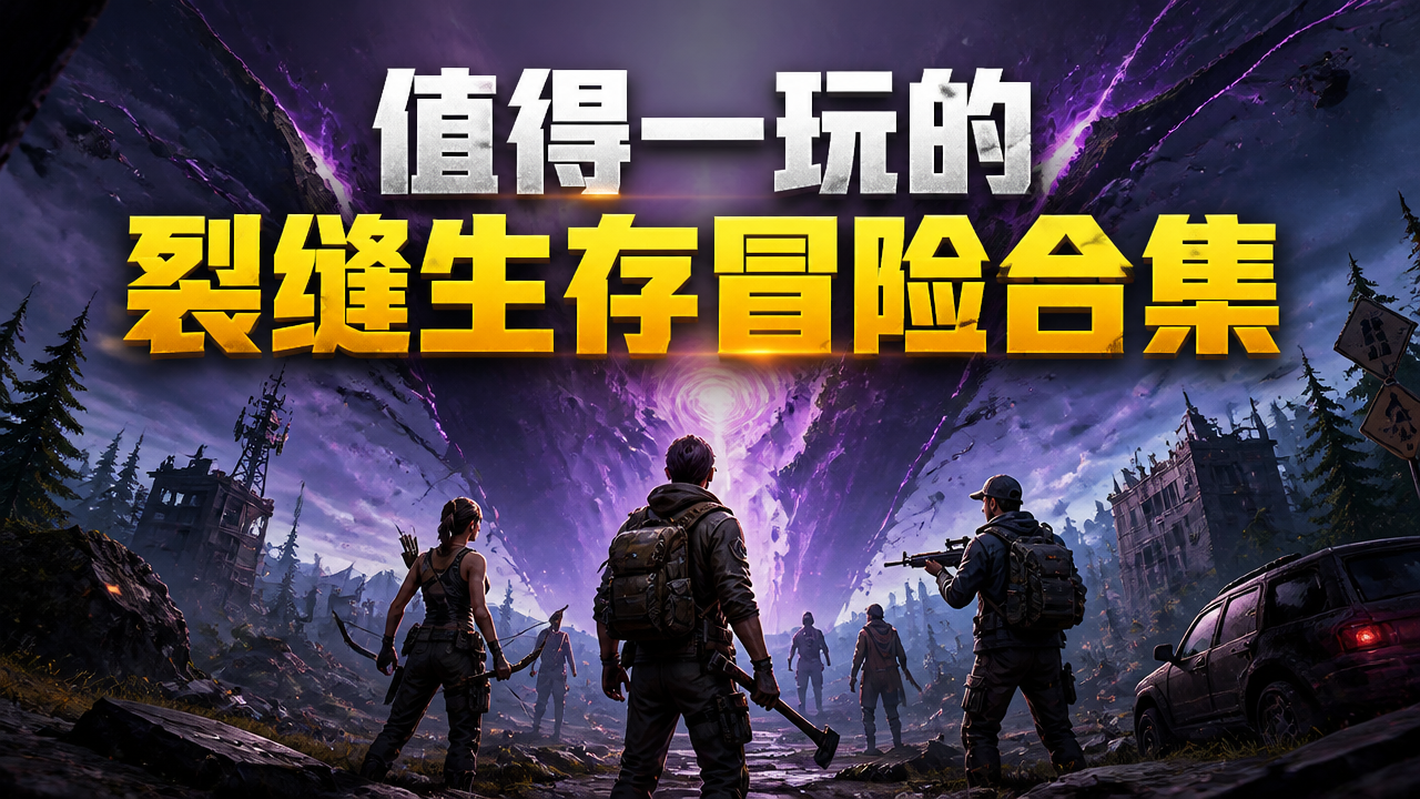 值得一玩的裂缝生存冒险合集
