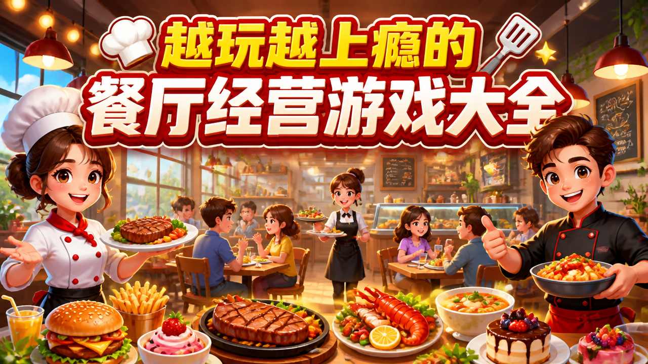越玩越上瘾的餐厅经营游戏大全