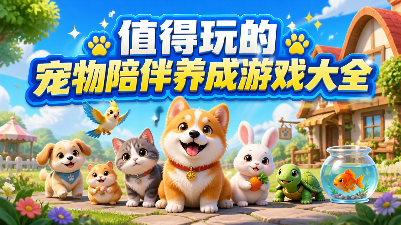值得玩的宠物陪伴养成游戏大全