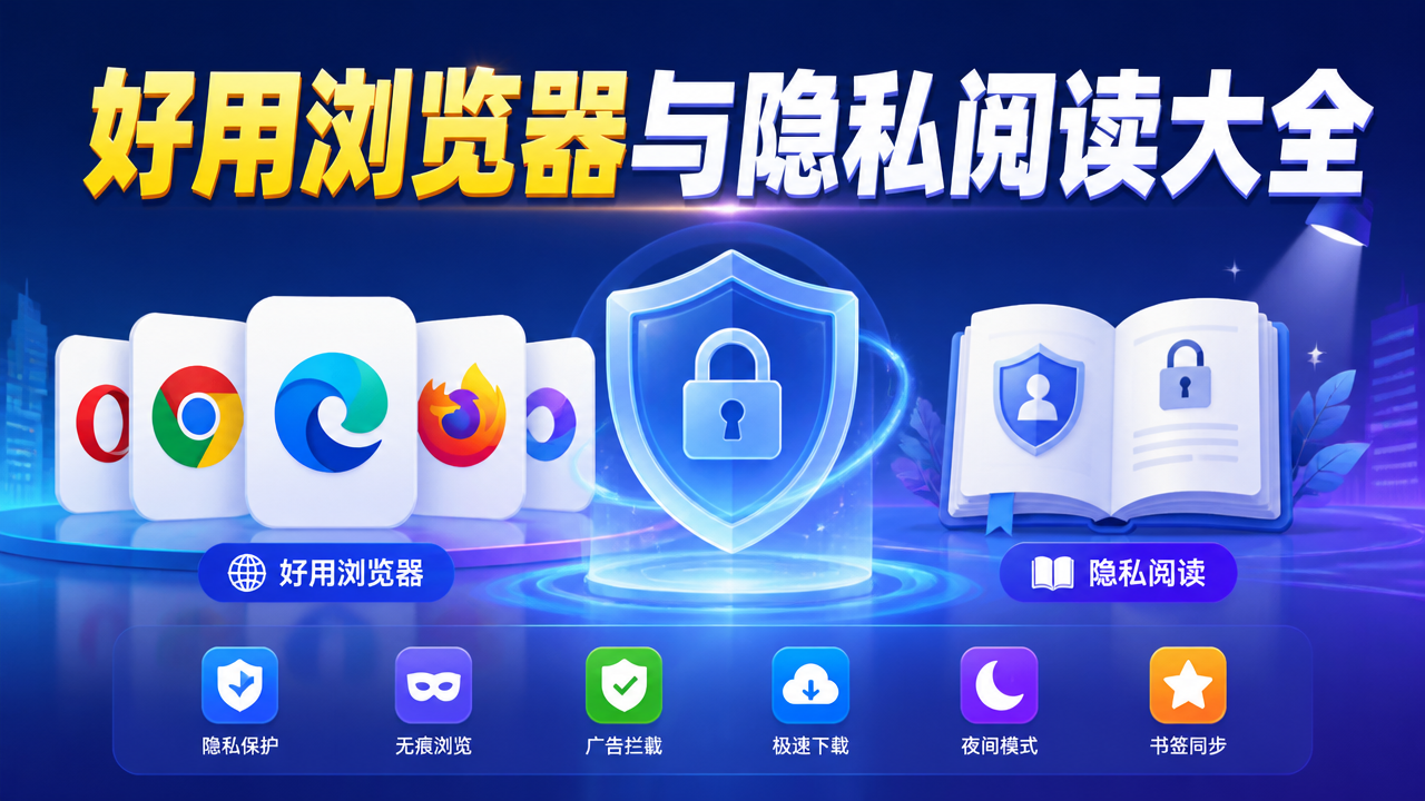 好用浏览器与隐私阅读大全