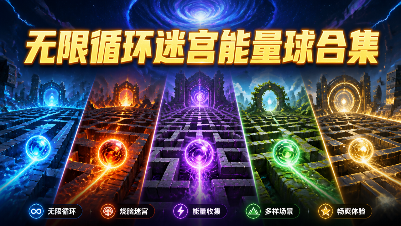 无限循环迷宫能量球合集