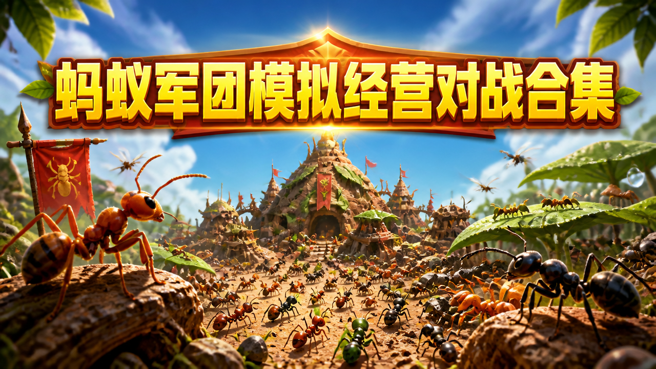 蚂蚁军团模拟经营对战合集