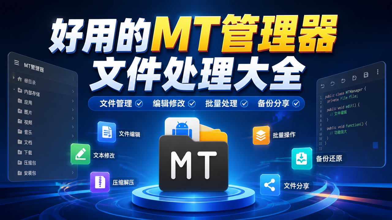 好用的MT管理器文件处理大全