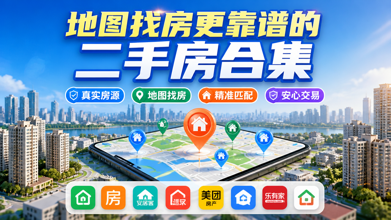 地图找房更靠谱的二手房合集