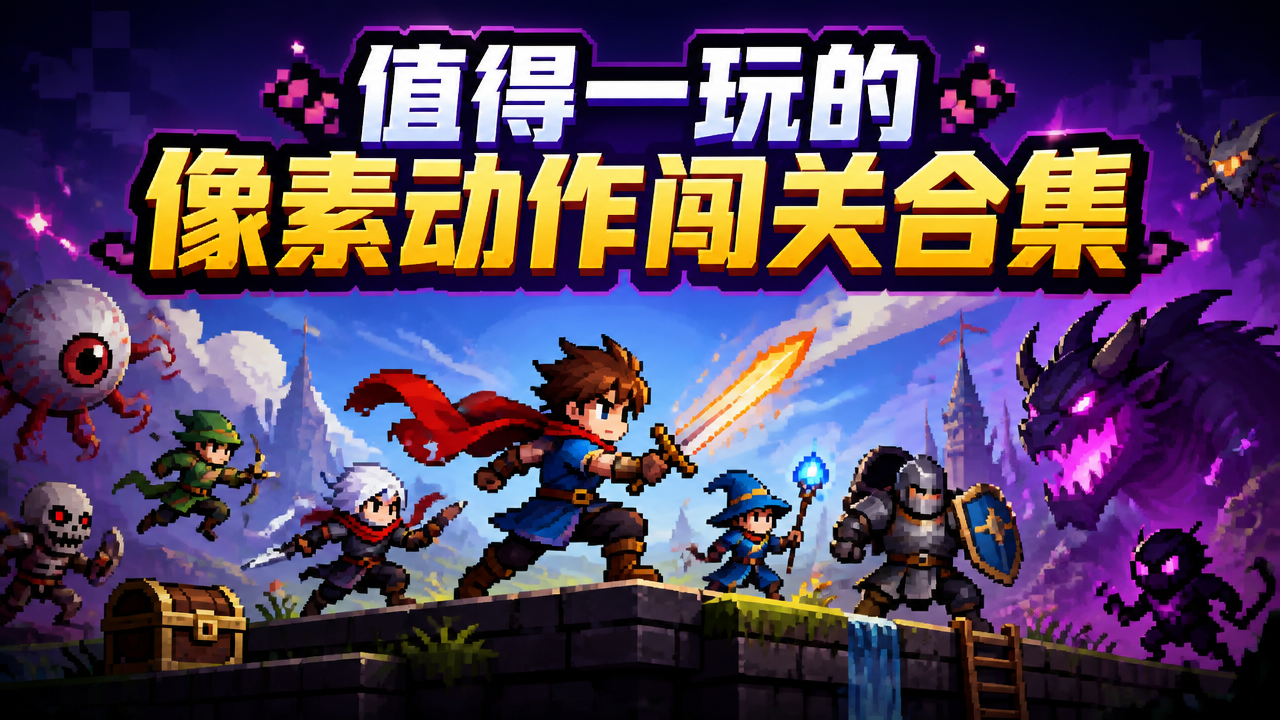 值得一玩的像素动作闯关合集