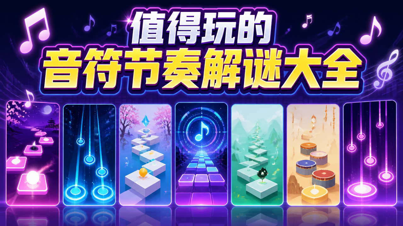 值得玩的音符节奏解谜大全
