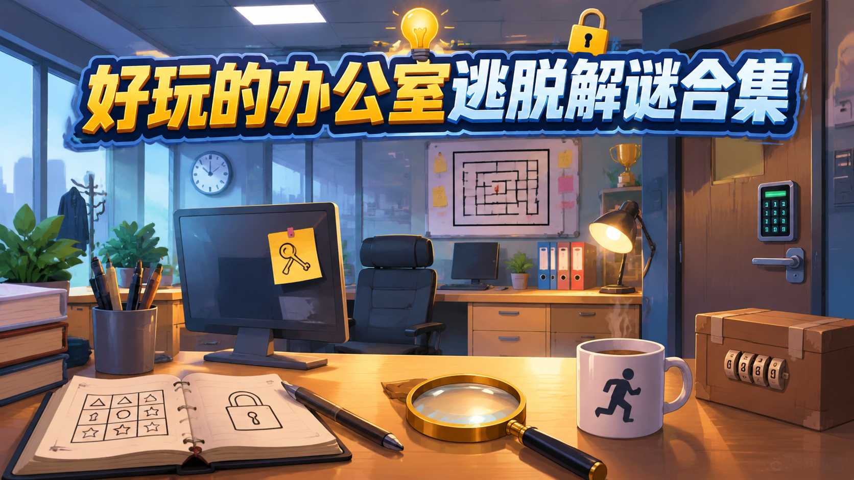 好玩的办公室逃脱解谜合集