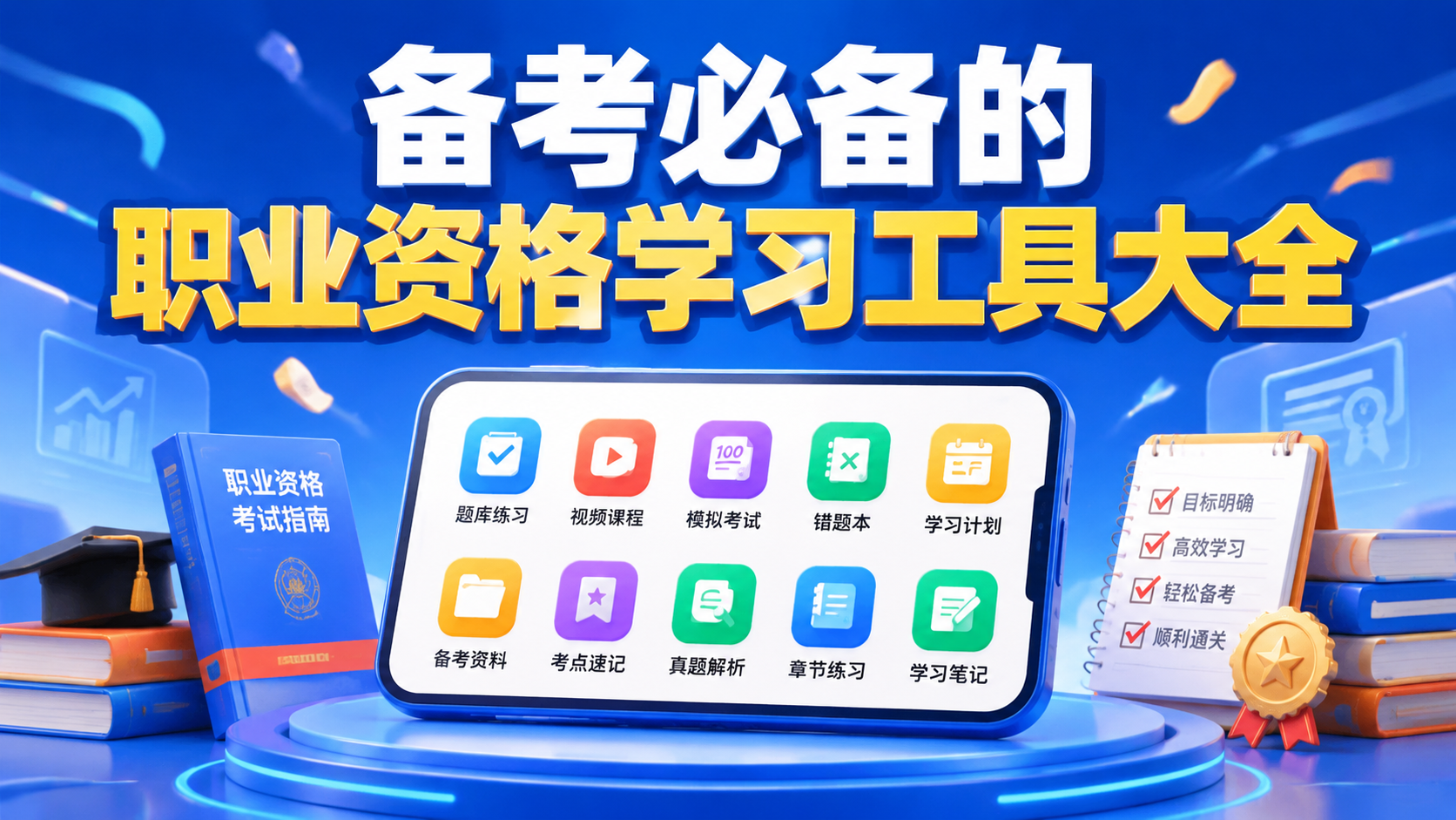 备考必备的职业资格学习工具大全