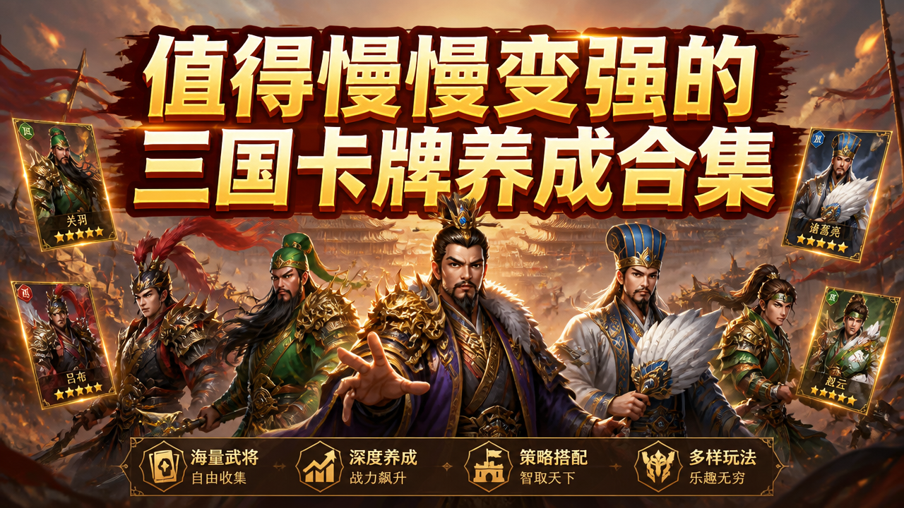 值得慢慢变强的三国卡牌养成合集