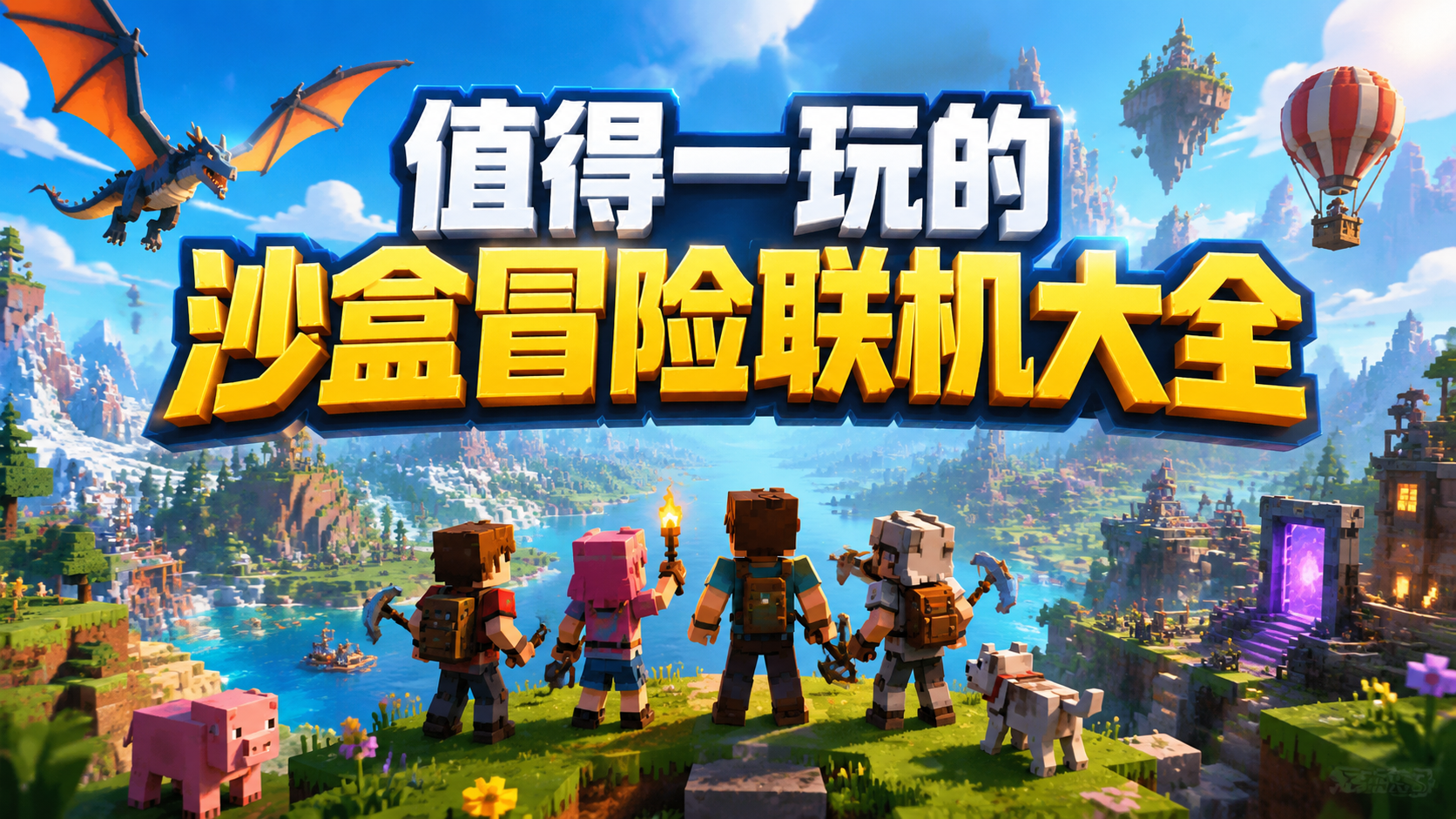值得一玩的沙盒冒险联机大全