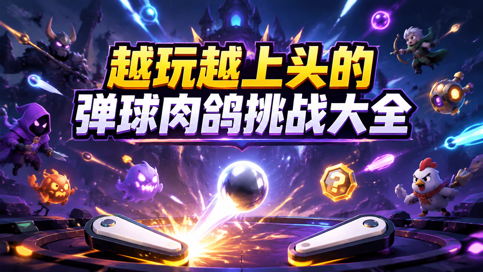 越玩越上头的弹球肉鸽挑战大全