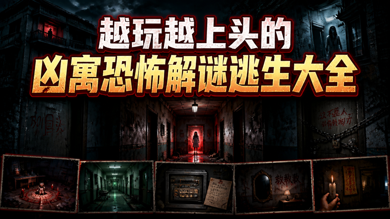 越玩越上头的凶寓恐怖解谜逃生大全