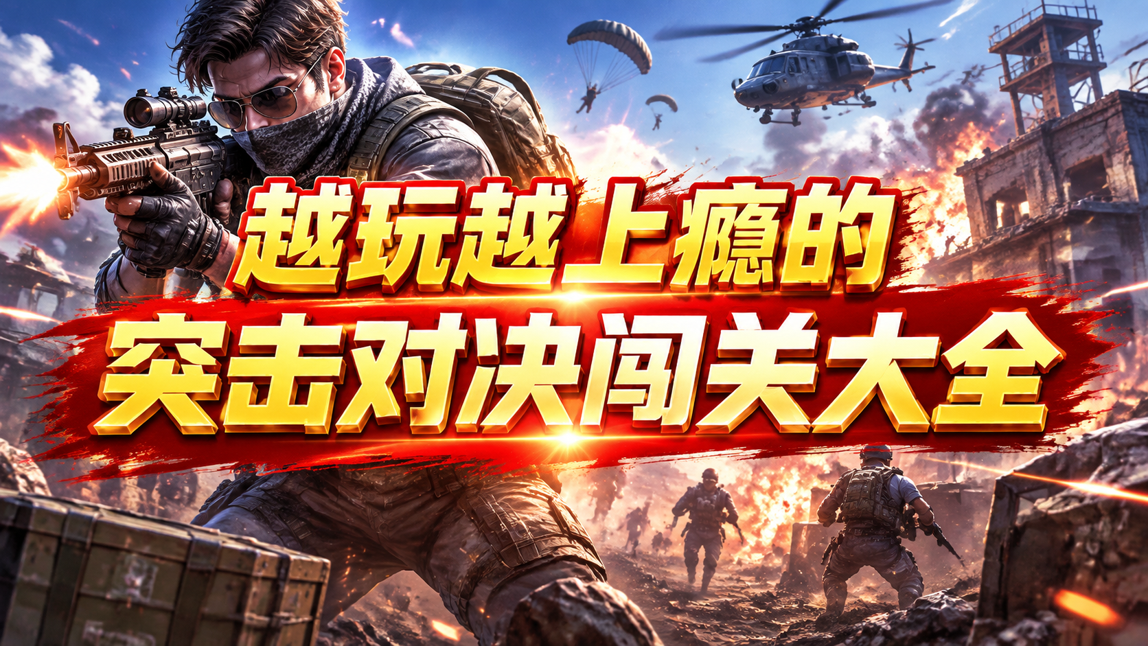 越玩越上瘾的突击对决闯关大全