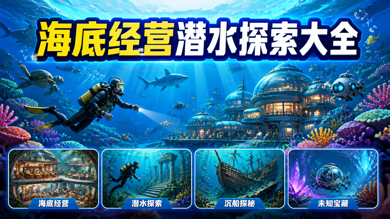 海底经营潜水探索大全