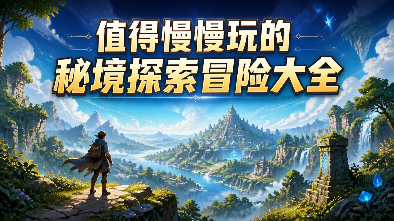 值得慢慢玩的秘境探索冒险大全
